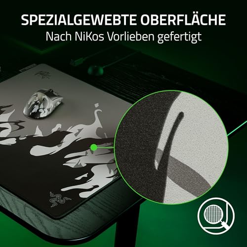 Razer Gigantus V2 NiKo Edition - weiches E-Sport Gaming Mauspad - weicher GlideCore Schaum - spezialgewebte Oberfläche für mehr Kontrolle - weich und aufrollbar - 500 mm x 480 mm | NiKo Bild 3