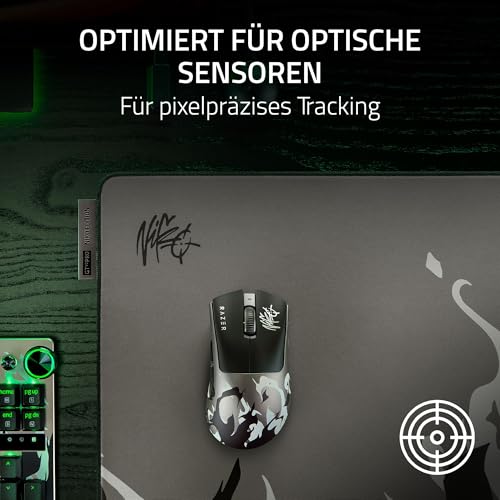 Razer Gigantus V2 NiKo Edition - weiches E-Sport Gaming Mauspad - weicher GlideCore Schaum - spezialgewebte Oberfläche für mehr Kontrolle - weich und aufrollbar - 500 mm x 480 mm | NiKo Bild 5
