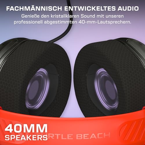 Turtle Beach Airlite Fit Kabelgebundenes Gaming-Headset – Offiziell für Nintendo Switch 1 und 2 lizenziert, robust, leicht, Mario Star Bild 5