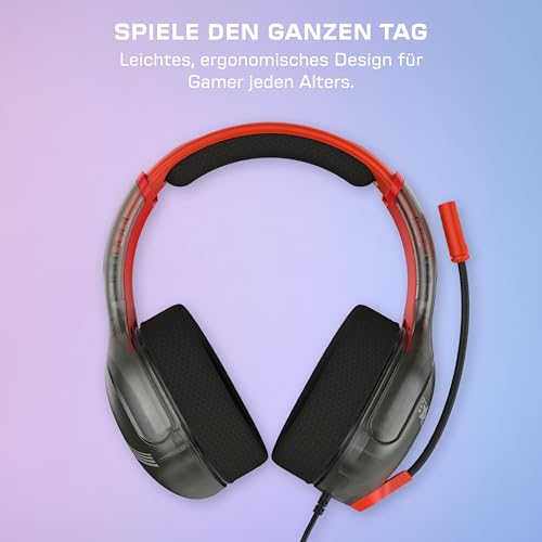 Turtle Beach Airlite Fit Kabelgebundenes Gaming-Headset – Offiziell für Nintendo Switch 1 und 2 lizenziert, robust, leicht, Mario Star Bild 6
