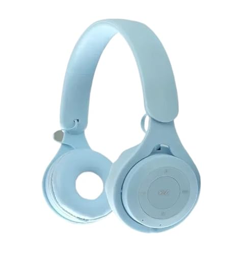 Generisch Stereo-Headset-Headset, zusammenklappbar, kabelloser Sport-Kopfhörer, Gaming-Headset, Kopfhörer for Smartphones(Blue) Bild 1