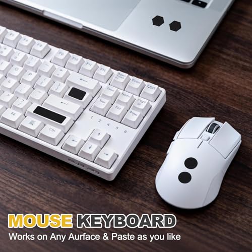 sourcing map Mausgriff (1 mm dünn) – schweißabsorbierende, vorgeschnittene ultradünne universelle kabellose Gaming-Maus, rutschfest, passend für Gaming-Mäuse, Tastaturen, Konsolen, PS-Controller Bild 5