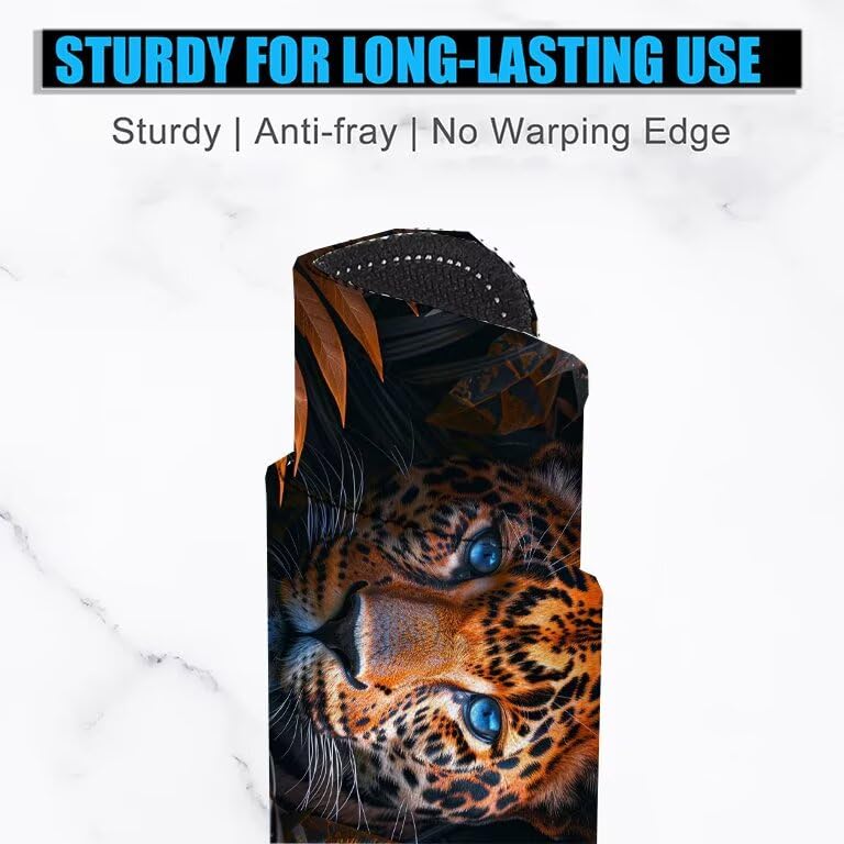 Schreibtischunterlage Tiger Mauspad XXL 150x80cm Mousepad Niedlich Gaming Mauspad mit Nicht rutschender Unterlage, Vernähte Kanten WassXerdicht Anti-Rutsch Maus Pad für PC, Office Geschenke F0-713 Bild 3