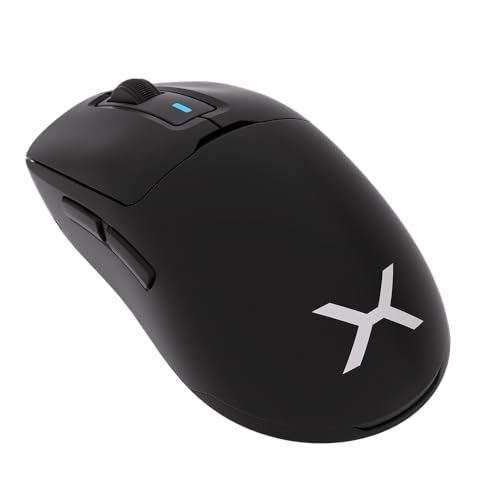 KRUX Plasma Wireless, kabellose Gaming Maus, BT, 2,4 GHz USB, kabelgebunden, RGB Beleuchtung, Ultraleichtbau (61g), PixArt PAW3311 Sensor, 12000 DPI, mechanische Kailh GM 4.0 Schalter Bild 1