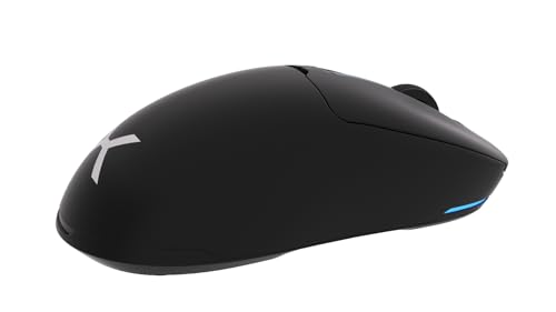 KRUX Plasma Wireless, kabellose Gaming Maus, BT, 2,4 GHz USB, kabelgebunden, RGB Beleuchtung, Ultraleichtbau (61g), PixArt PAW3311 Sensor, 12000 DPI, mechanische Kailh GM 4.0 Schalter Bild 4