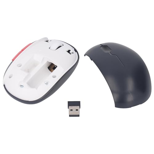 Cuifati Kabellose Bluetooth-Tastatur und -Maus-Kombination, 100-Tasten-Gaming-Tastatur mit 1600-DPI-Maus, Dual-Modus für PC, Laptop, Tablet (Rot) Bild 7