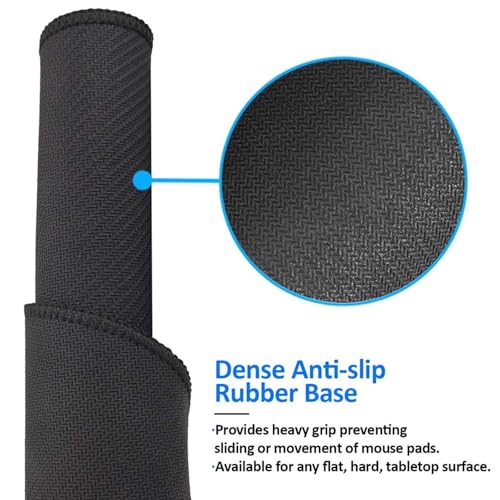 Mauspad 360x250x3mm Gaming Mousepad mit Vernähte Kanten rutschfest für Wasserdicht Mausmatte Kabellose Maus Laptop PC Büro Zuhause Arbeiten Spiele für Alle Maustypen, Blumenblatt, C-273 Bild 6