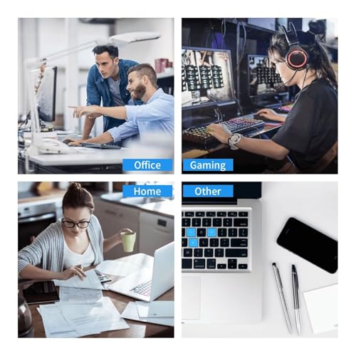 Mauspad 360x250x3mm Gaming Mousepad mit Vernähte Kanten rutschfest für Wasserdicht Mausmatte Kabellose Maus Laptop PC Büro Zuhause Arbeiten Spiele für Alle Maustypen, Blumenblatt, C-273 Bild 7