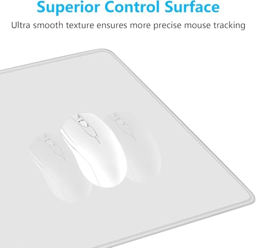 Mauspad, 520 x 250 mm Gaming Mousepad mit Wasserdicht und Rutschfester Gummi klein Maus Pad für alle Maustypen, für PC-Büro, Arbeit, Gaming, Studium, Computer, Zuhause-Leuchtturm Landschaft S0F-105 Bild 6