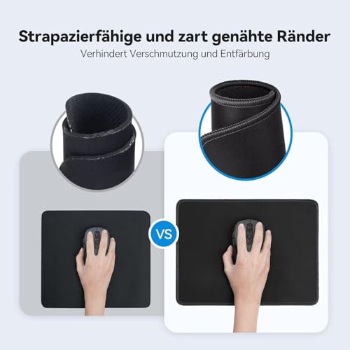 Mauspad, 520 x 250 mm Gaming Mousepad mit Wasserdicht und Rutschfester Gummi klein Maus Pad für alle Maustypen, für PC-Büro, Arbeit, Gaming, Studium, Computer, Zuhause-Leuchtturm Landschaft S0F-105 Bild 7