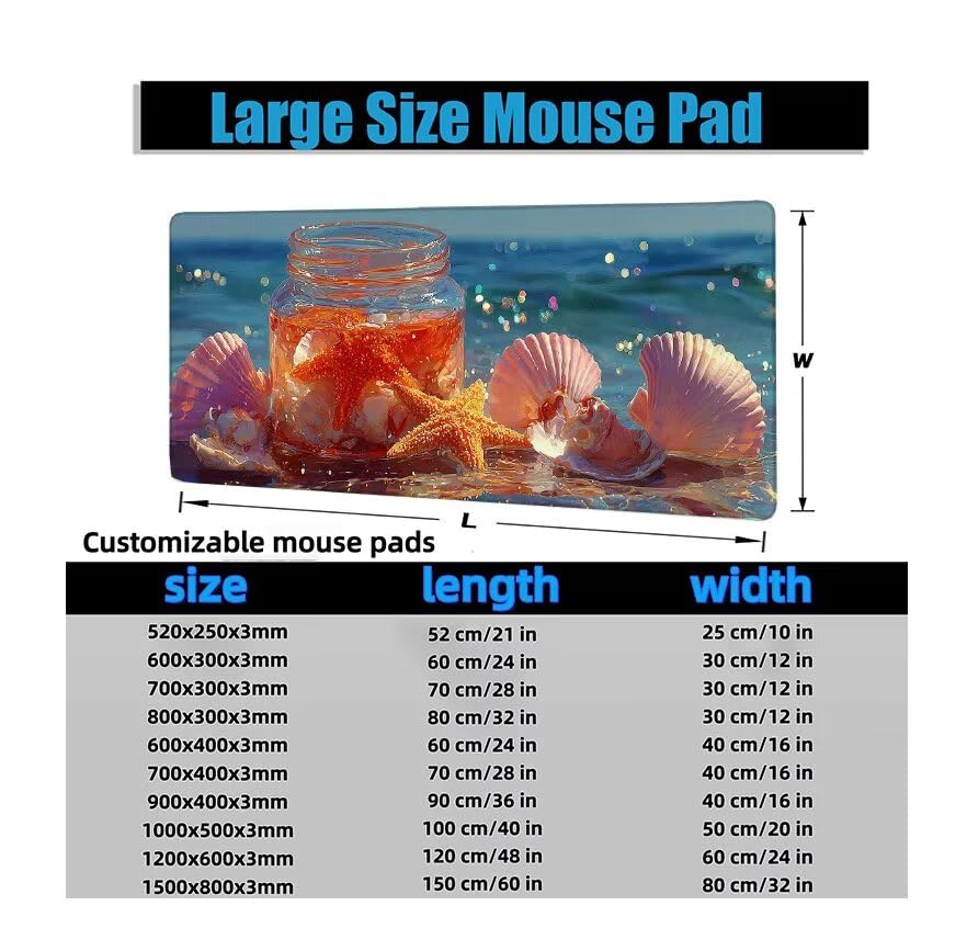 Schreibtischunterlage Hülse Mauspad XXL 150x80cm Mousepad Rosa Gaming Mauspad mit Nicht rutschender Unterlage, Vernähte Kanten WassXerdicht Anti-Rutsch Maus Pad für Laptop, Office Geschenke F0-797 Bild 6