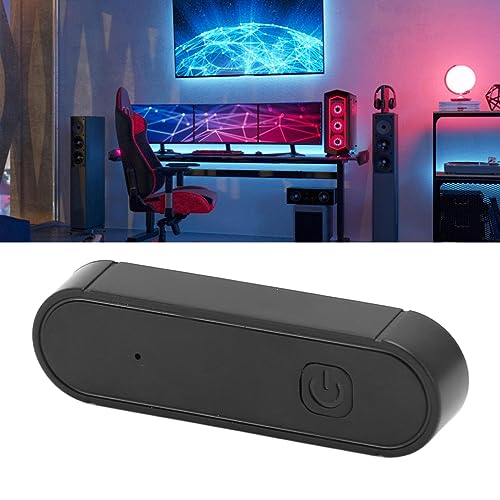 CHEOTIME Bluetooth-Adapter, BT 5.0 Audiosender, kabelloser Adapter mit geringer Latenz, 8–10 m Reichweite, Plug-Play für Gaming-Konsole, PC-Headset mit Mikrofon Bild 4