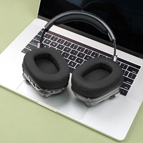 defean Ersatz Ohrmassen kompatibel mit Logitech G935 G933 G635 G633 Gaming Headset (Ohrmassen + Kopfband) Bild 6