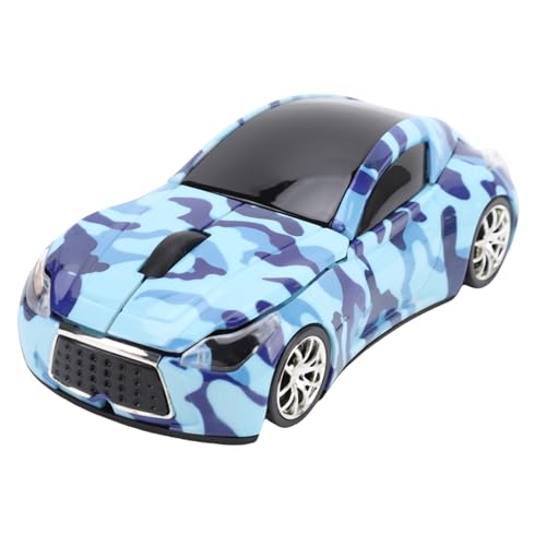 Sxhlseller 2,4 G Kabellose Maus, 1600 DPI, Ergonomische Leise Maus mit USB-Empfänger, Wiederaufladbarer für PC, Laptop, Desktop, Büro, Gaming, Lernen (Blue) Bild 1