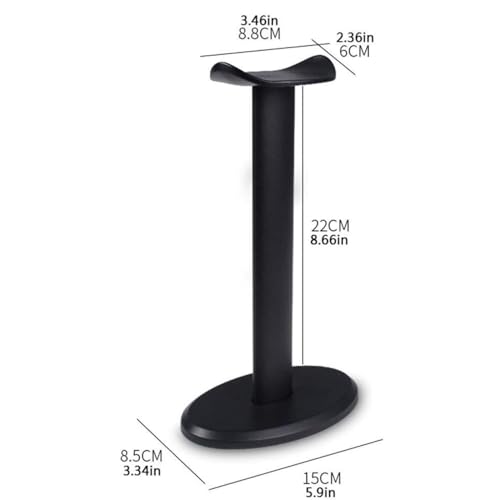 Kopfhörerständer, Einfacher, am Kopf montierter Kleiderbügel-Display-Regal-Kopfhörer-PC-Gaming-Headset-Ständer Bild 2