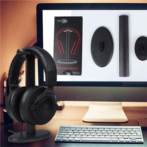 Kopfhörerständer, Einfacher, am Kopf montierter Kleiderbügel-Display-Regal-Kopfhörer-PC-Gaming-Headset-Ständer Bild 6