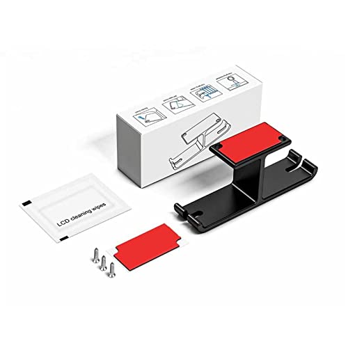 Kopfhörerständer, Auf Selbstklebender Halterung for Dual-Headsets, PC-Gaming-Zubehör mit Kabel-Organizer-Halterung(Black) Bild 6
