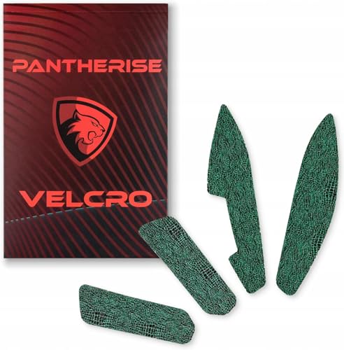Premium Soft-Grip Tapes für Venom II Gaming Maus – Anti-Rutsch Aufkleber, Schweißabsorbierend, Ultra-dünn, Verbessertes Handgefühl – Iguana Green Edition Bild 2