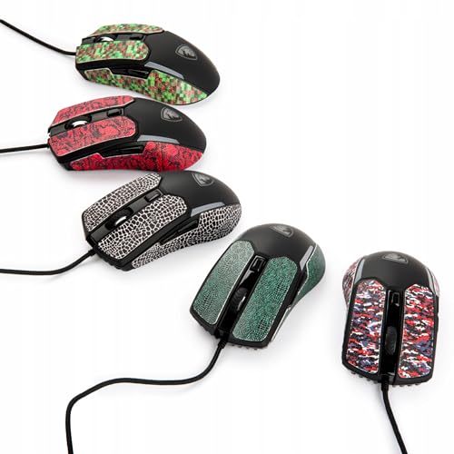 Premium Soft-Grip Tapes für Venom II Gaming Maus – Anti-Rutsch Aufkleber, Schweißabsorbierend, Ultra-dünn, Verbessertes Handgefühl – Iguana Green Edition Bild 6