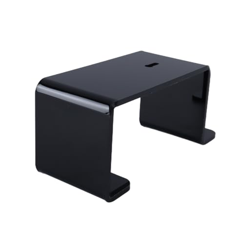 Riven Kopfhörerständer, Wandhalterung Kopfhörerhalter, 2 Pack Gaming Headset Stand, Acryl Rack hält 4 Kopfhörer, passt alle Kopfhörer, schwarz Bild 2