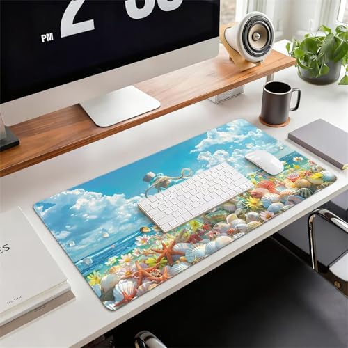 Gaming Mauspad XXL 1600x800x3mm Hülse Mousepad, Große Speed rutschfeste Schreibtischunterlage Flasche Verbessert Präzision und Geschwindigkeit mit Stoßdämpfung für Tastatur und Maus Homeoffice xg-821 Bild 2