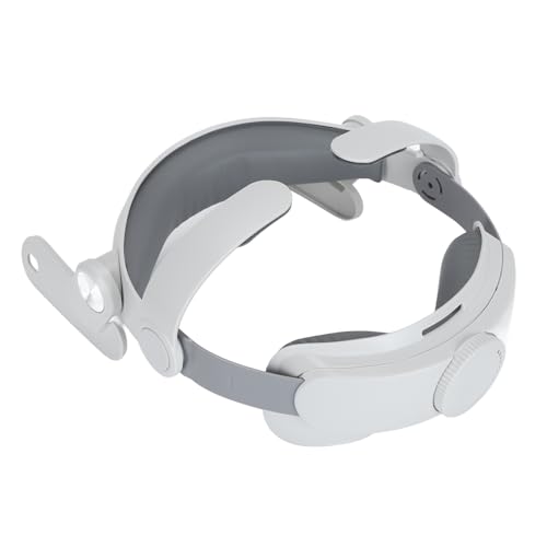Verstellbarer VR-Kopfband mit Gewichtsausgleichsdesign, Schutzband-Ersatz für VR-Headset, inklusive weicher Kopfkissen für EIN Komfortables Gaming-Erlebnis Bild 1