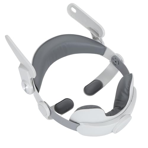 Verstellbarer VR-Kopfband mit Gewichtsausgleichsdesign, Schutzband-Ersatz für VR-Headset, inklusive weicher Kopfkissen für EIN Komfortables Gaming-Erlebnis Bild 7