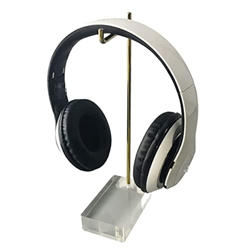 Kopfhörerständer, Acryl-Spiegel-Kopfhörerständer mit rutschfester Basis, Gaming-Headset-Halter, Schreibtisch-Organizer, platzsparender Kopfhörerständer Bild 1
