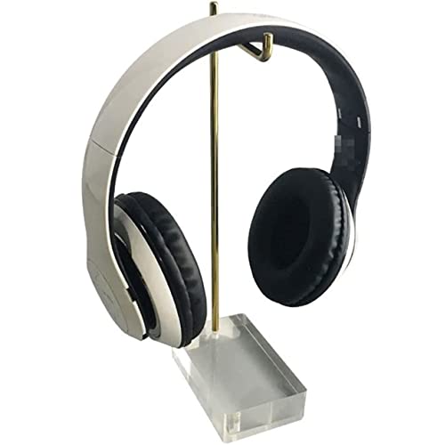 Kopfhörerständer, Acryl-Spiegel-Kopfhörerständer mit rutschfester Basis, Gaming-Headset-Halter, Schreibtisch-Organizer, platzsparender Kopfhörerständer Bild 4