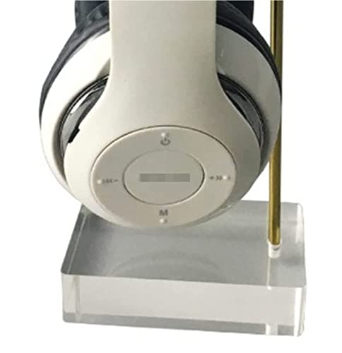 Kopfhörerständer, Acryl-Spiegel-Kopfhörerständer mit rutschfester Basis, Gaming-Headset-Halter, Schreibtisch-Organizer, platzsparender Kopfhörerständer Bild 6
