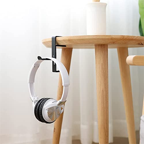 Kopfhörerständer, Universeller Kopfhörerständer for Schreibtisch, Büro, Gaming, Headset-Aufhänger, Display-Rack, platzsparend(Bianco) Bild 5