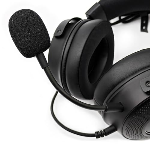 Denash Ersatzmikrofon, Passend für das Kabelgebundene USB-Gaming-Headset Kraken V3, Mikrofonarm mit Klarer Geräuschunterdrückung und 3,5-mm-Stecker für Gaming und Streaming Bild 3