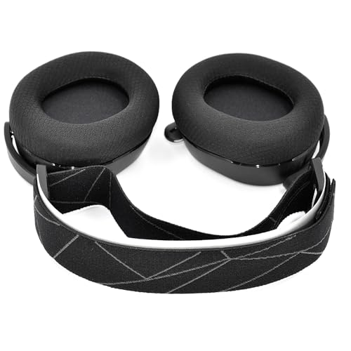 defean Ersatz Ohrpolster kompatibel mit SteelSeries Arctis 7/7+/7P/7P+/7X/7X+/9/9X/Pro/Prime Gaming Headset, Atmungsaktive Memory Foam Ear Pads (Ohrmassen + Kopfband) Bild 7