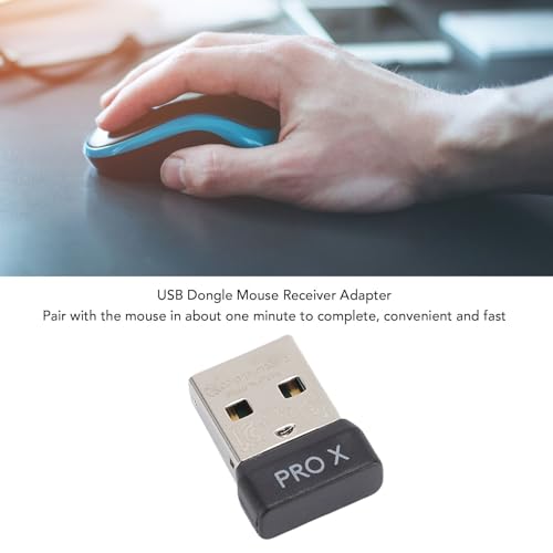 Bewinner Schnelles Pairing des Kabellosen USB-Maus-Empfänger-Adapters Verbessert die Stabilität der Gaming-Maus mit Aufbewahrungshülle Bild 4