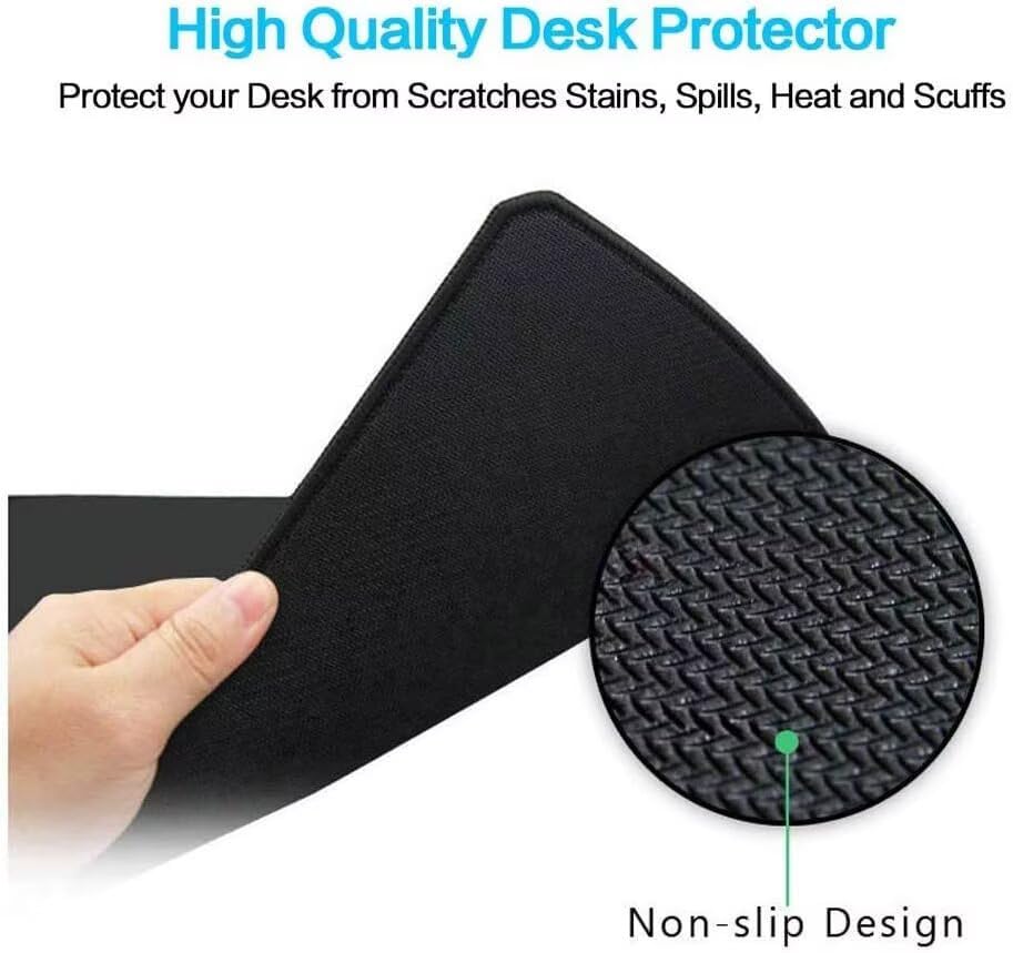 Baum Mauspad 900x500x3mm, Mousepad Gaming Mauspad Grün Mousepad XXL, Mouse Pad mit Vernähten Kanten und rutschfeste Gummibasis, Schreibtisch Zubehör, Maus Pad für Gaming Tastatur und Maus, f-404 Bild 5