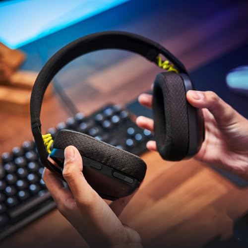 Defender® Orion Wireless Gaming Headset, bis 63h Akkulaufzeit, 2.4GHz+BT(≤30ms), 7.1 SurroundSound,Kopfhörer Mit Mikrofon mit Noise-Cancelling, Kompatibel für PS5/PS4/Switch, PC Headset, Schwarz Bild 7