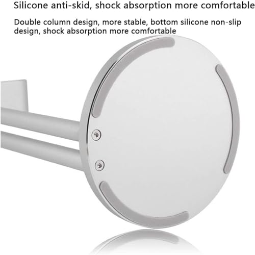 Kopfhörer Ständer Für Zuhause Kopfhörerhalter Aus Metall, Gut Aussehender, Headset-Aufhänger, PC-Gaming-Headset-Ständer Büro Studie(Sliver) Bild 4