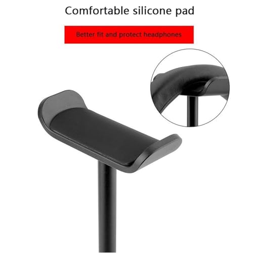 Kopfhörer Ständer Für Zuhause Kopfhörerhalter Aus Metall, Gut Aussehender, Headset-Aufhänger, PC-Gaming-Headset-Ständer Büro Studie(Sliver) Bild 6