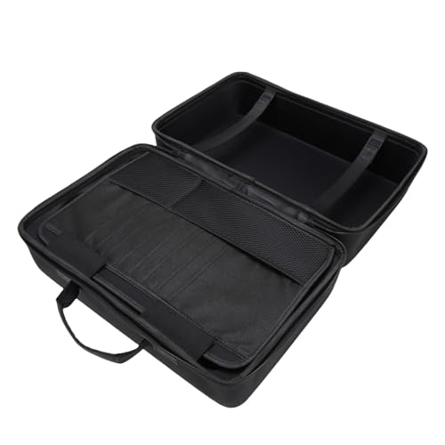 FAUOSWUK Controller-Schutz-Reisetasche, wasserdichte Konsolen-Hartschalen-Tragetasche für Gamer, Leicht und Stoßfest, Passend für Konsole, Controller, Headset, Netzteil, 13,8 X 7,9 X 5,9 Zoll Bild 5
