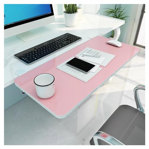 Regal für Maus & Tastatur - Faltbar 90° Einstellbare Breite & Länge - Kein Bohren erforderlich - Schwarz Weiß Perfekt für Home Office & Gaming Bild 1
