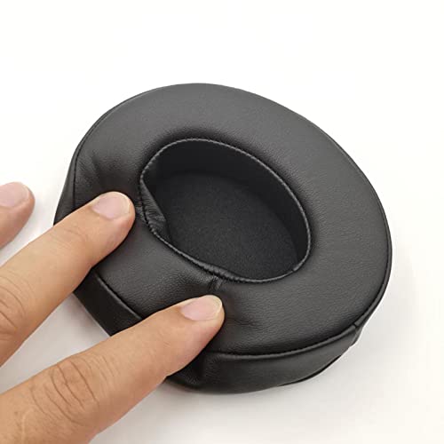 1 Paar Ohrpolster, Ersatz Ohrpolster, Schwamm Ohrenschützer für Brainwavz HM5 Gaming Headset, Ersatz Protein Leder Ohrpolster, Schwamm Abdeckung, Ohrenschützer Zubehör Bild 5