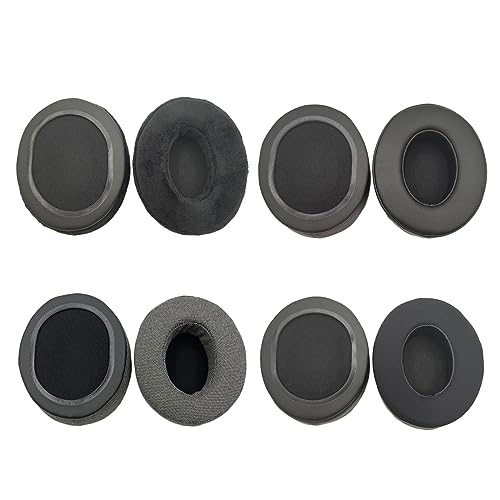 1 Paar Ohrpolster, Ersatz Ohrpolster, Schwamm Ohrenschützer für Brainwavz HM5 Gaming Headset, Ersatz Protein Leder Ohrpolster, Schwamm Abdeckung, Ohrenschützer Zubehör Bild 6