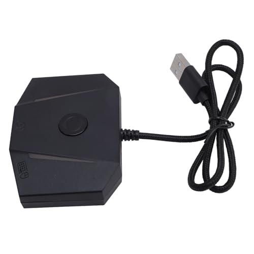 Fabater Spielkonsolen-Maus-Tastatur-Adapter, APP-gesteuerte RGB-Beleuchtung, Präzise Steuerung, Tastatur-Maus-Konverter, Gaming-Adapter mit 3,5-mm-Sound-Buchse für X S und Konsolen Bild 3