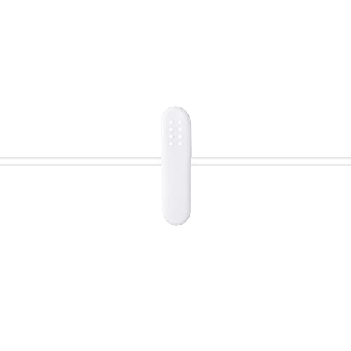 Kabelgebundene In-Ear-Headsets, Air-Tube-Sicherheitsohrhörer mit Mikrofon für für, Professionelle Noise-Cut-Off-Headsets Zum Fahren und Trainieren (Transparentes Einzelohr) (White) Bild 5
