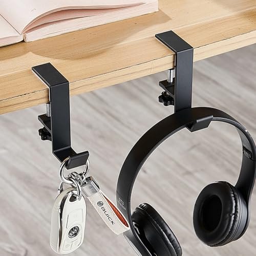 6 Headset Halter, Kopfhörer Halter, Keine Bohrungen Erforderlich, Kopfhörer Ständer für Gaming Headset, Handtasche, Regenschirm Bild 3