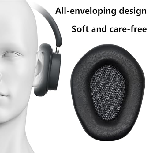 Ersatz Ohrpolster für PRYMA 01 Gaming Headsets mit Geräuschunterdrückung, Ohrpolster mit weicheren Ersatz Ohrpolstern aus Proteinleder Bild 7