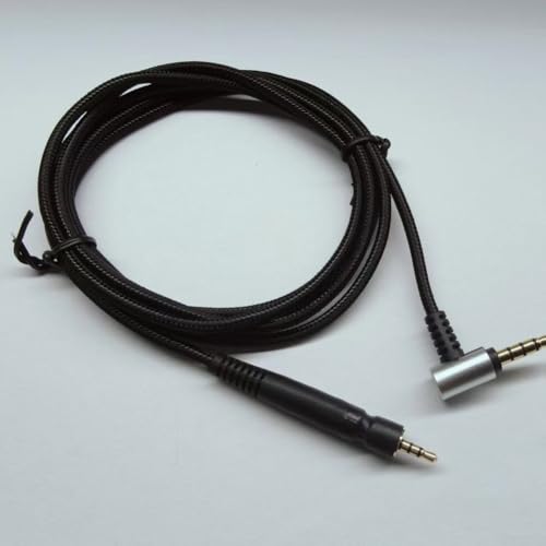 GSP 350 500 600 670 PC 373D Game One Headset-Ersatz-Audiokabel, vergoldeter, sauerstofffreier Kupferdraht für Gaming-Kopfhörer, 1,5 m langes schwarzes Kabel Bild 2