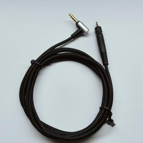 GSP 350 500 600 670 PC 373D Game One Headset-Ersatz-Audiokabel, vergoldeter, sauerstofffreier Kupferdraht für Gaming-Kopfhörer, 1,5 m langes schwarzes Kabel Bild 3