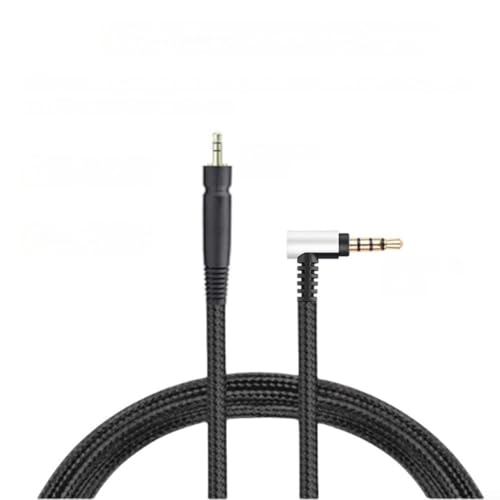 GSP 350 500 600 670 PC 373D Game One Headset-Ersatz-Audiokabel, vergoldeter, sauerstofffreier Kupferdraht für Gaming-Kopfhörer, 1,5 m langes schwarzes Kabel Bild 4