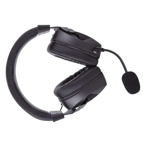 Fabater Kabelloses Gaming-Headset, 2,4 GHz Bluetooth 5.4 Gaming-Kopfhörer mit Geringer Latenz, RGB-Kopfhörer mit 360 Verstellbarem Mikrofon mit Geräuschunterdrückung für PC, Smartphone, Laptop, Bild 3